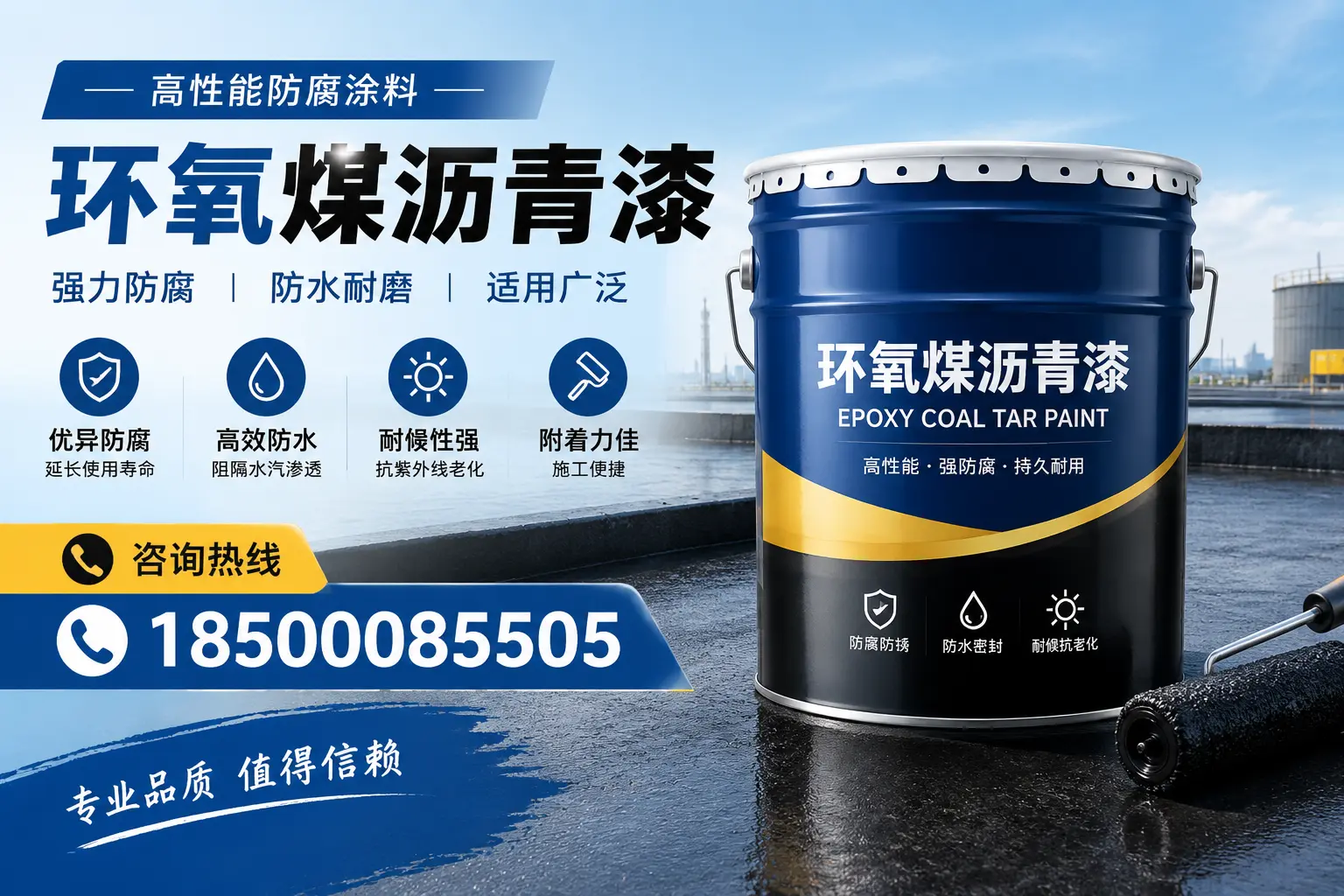 环氧煤沥青漆的主要成分与功能,鹰潭用户深度了解